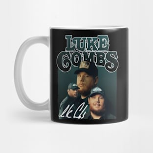 Luke Combs // 80s Vintage Style // T-Shirt Mug